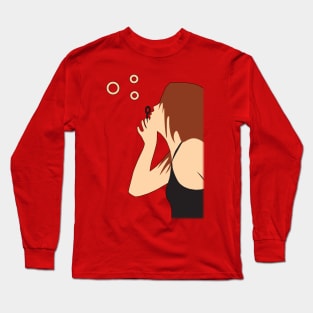 Bubble Girl Long Sleeve T-Shirt